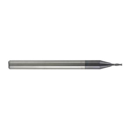 Melin Tool Co Carbide Micro End Mill Sq 0.080X0.240, Number of Flutes: 2, 5PK AMG-.080-ALTIN